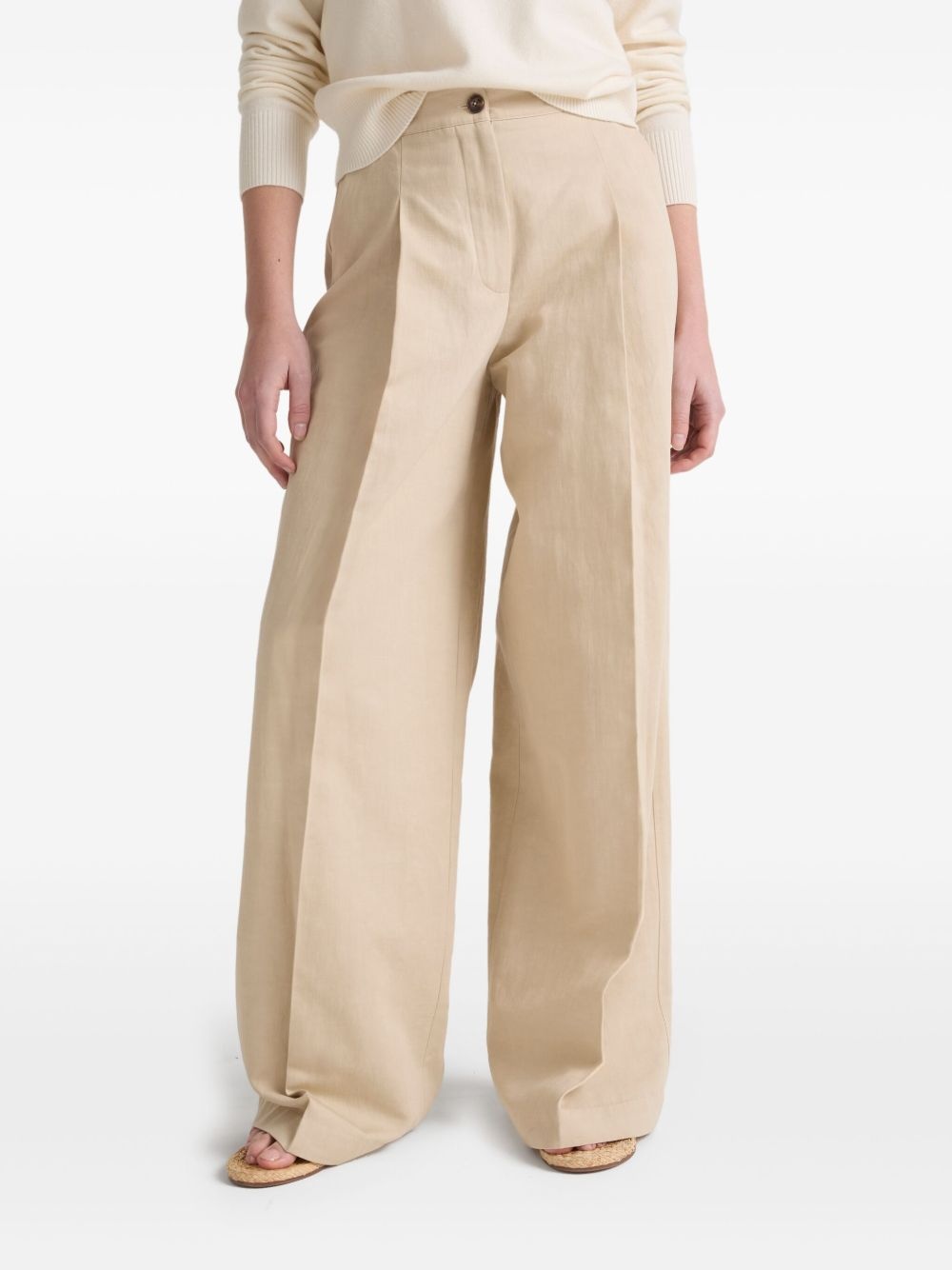 pressed-crease trousers - 4