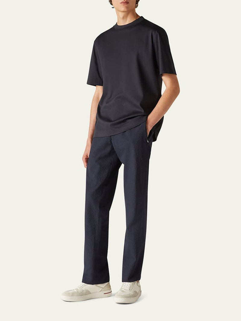Loro Piana Men's Jersey Cotton Crewneck T-Shirt outlook