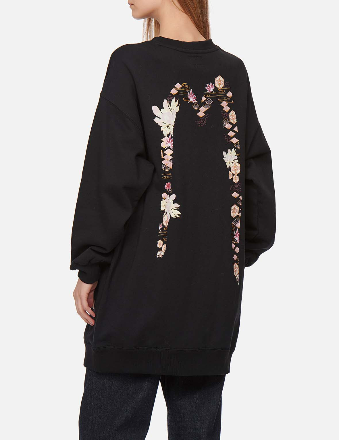 BROCADE AND FLORAL-PATTERN DAICOCK TUNIC - 7