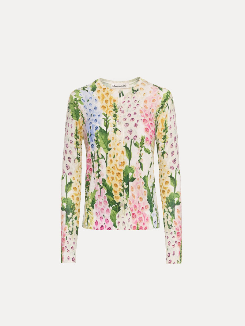 FOXGLOVE PRINTED CARDIGAN 1