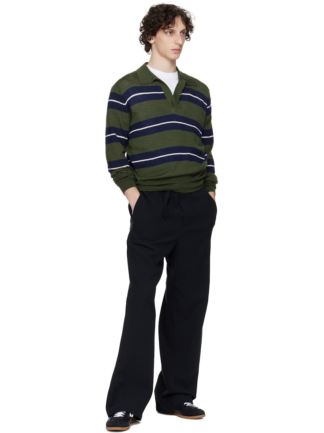 Black Elasticated Trousers - 4