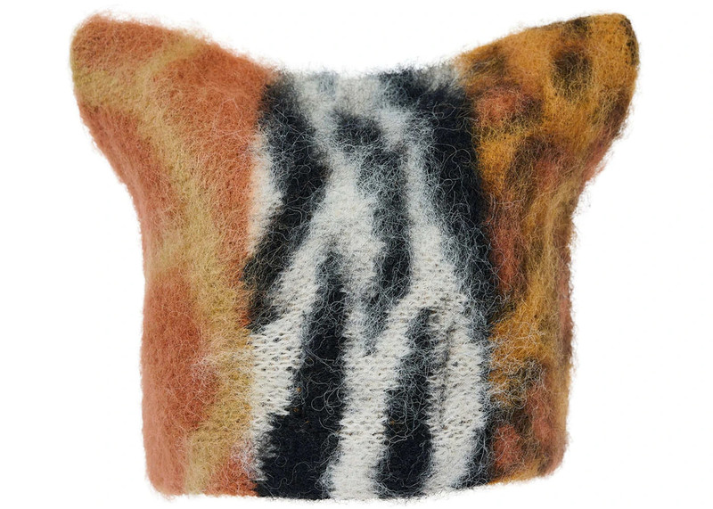 PALACE Palace x Needles Hairy Square Beanie Multi Animal outlook