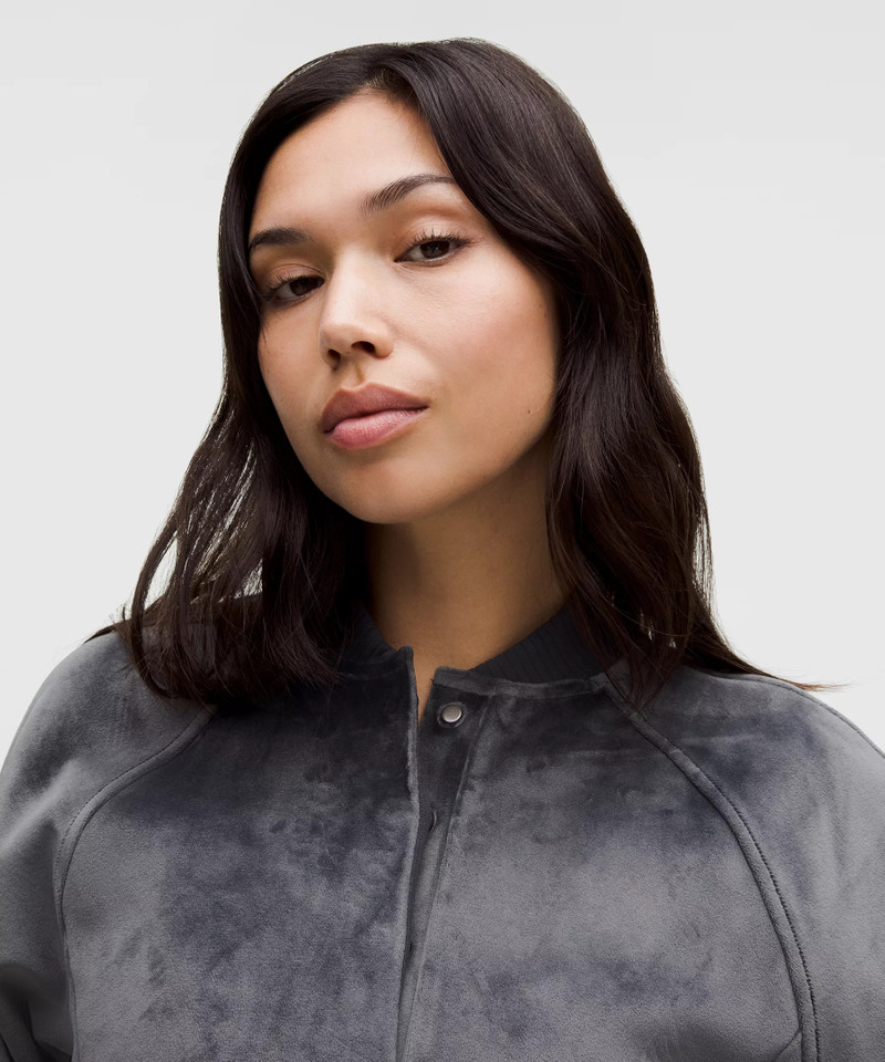 Scuba Cropped Henley Pullover *Velvet 4