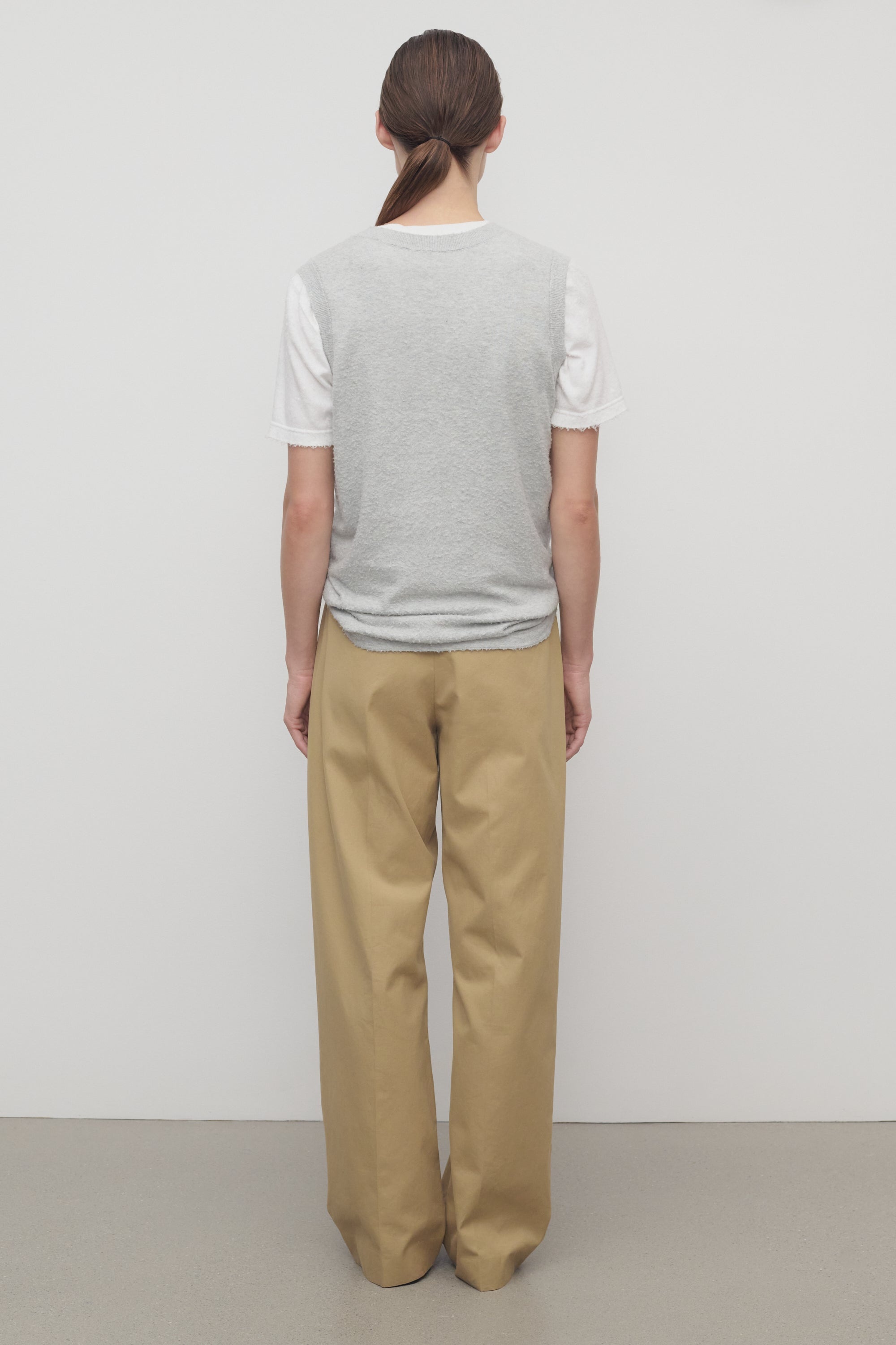 Alfidis Pant in Cotton and Cashmere - 5