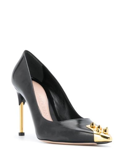 Alexander McQueen studded point-toe pumps outlook