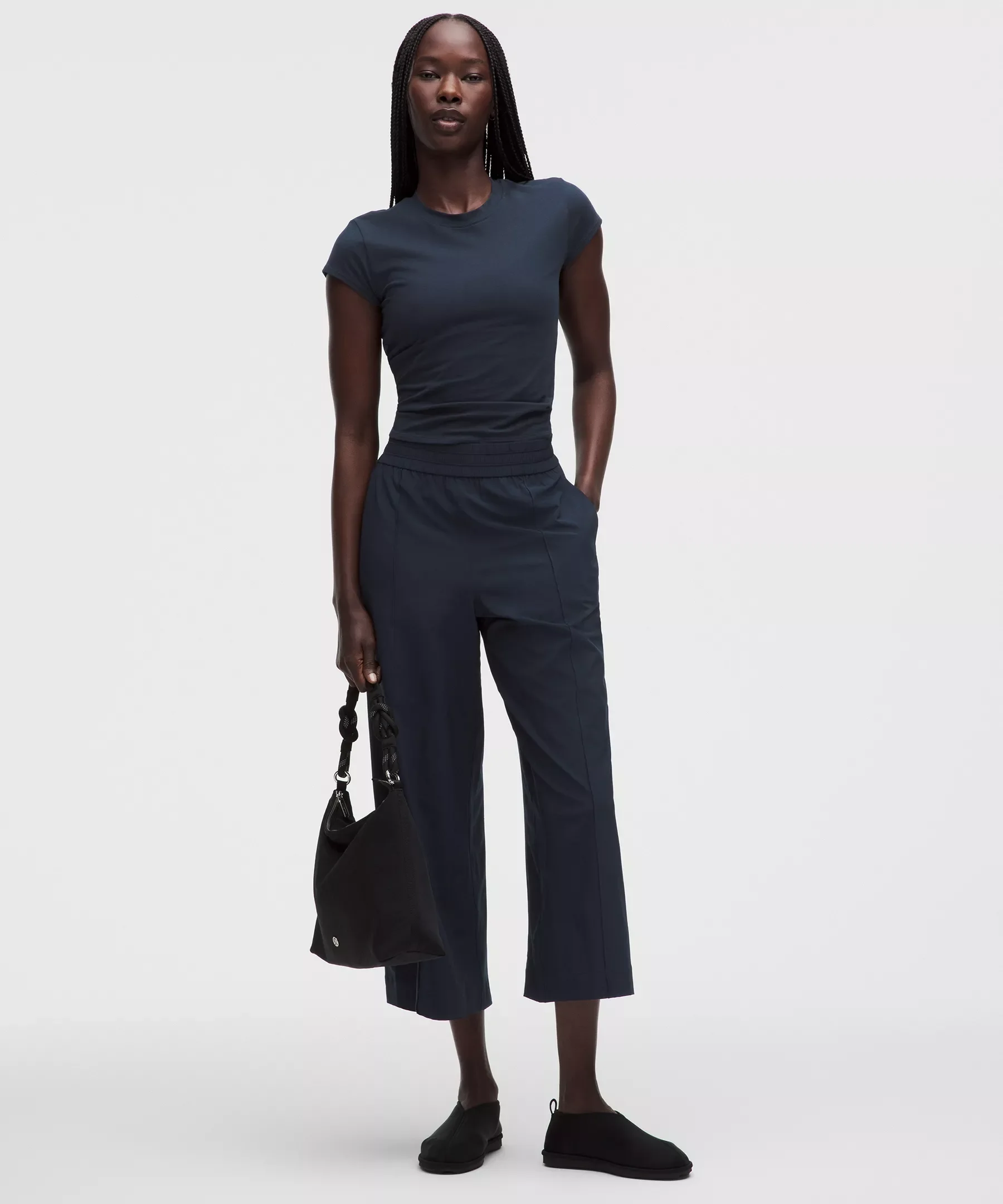 Breezily Mid-Rise Cropped Pant - 1