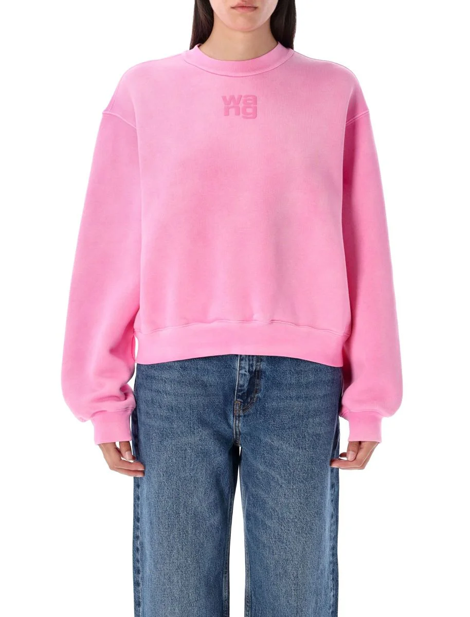 T By Alexander Wang Puff Logo Sweatshirt - 1