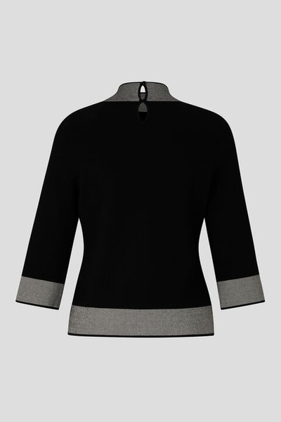 BOGNER Magda sweater in Black/White outlook