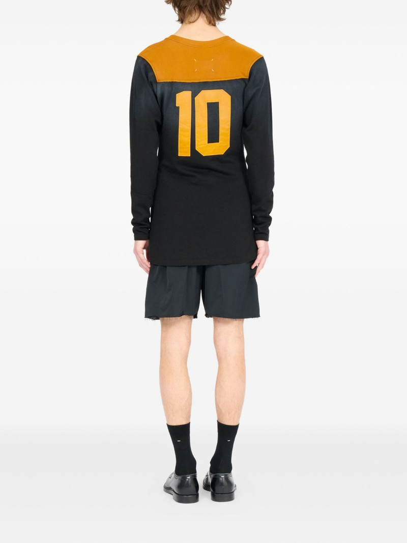 panelled long-sleeve T-shirt 5