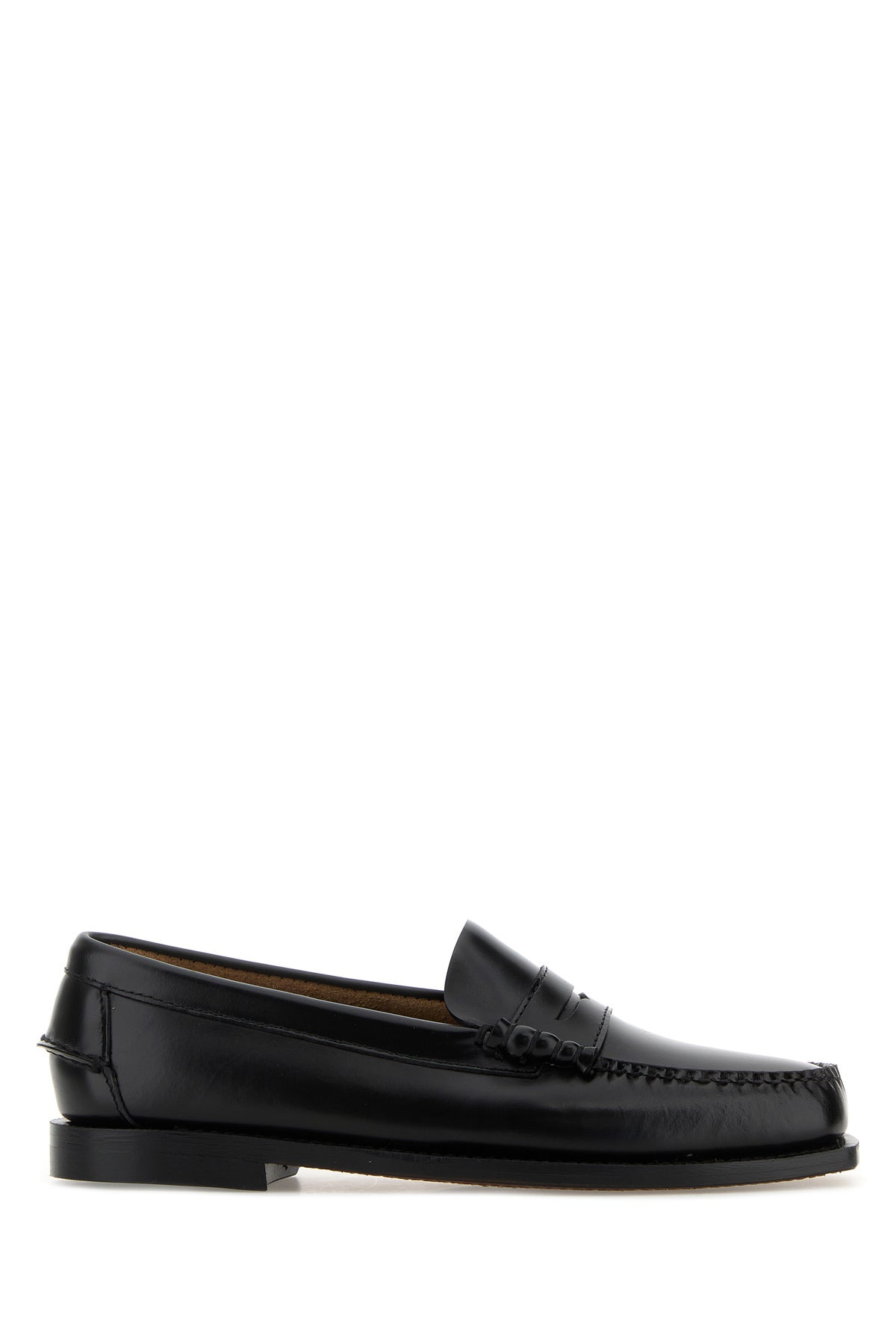 Black leather Madison loafers - 1