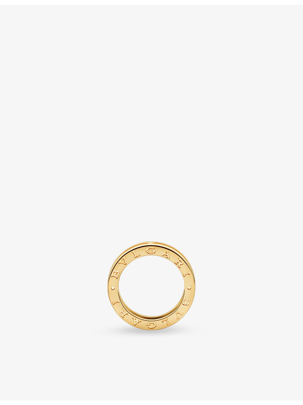 B.zero1 one-band 18ct yellow-gold ring - 3