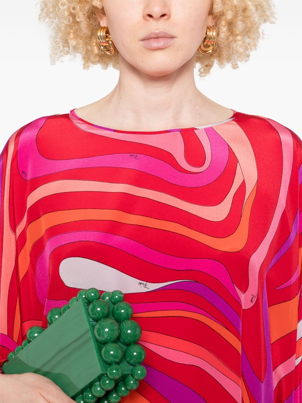 Marmo-print maxi dress - 5