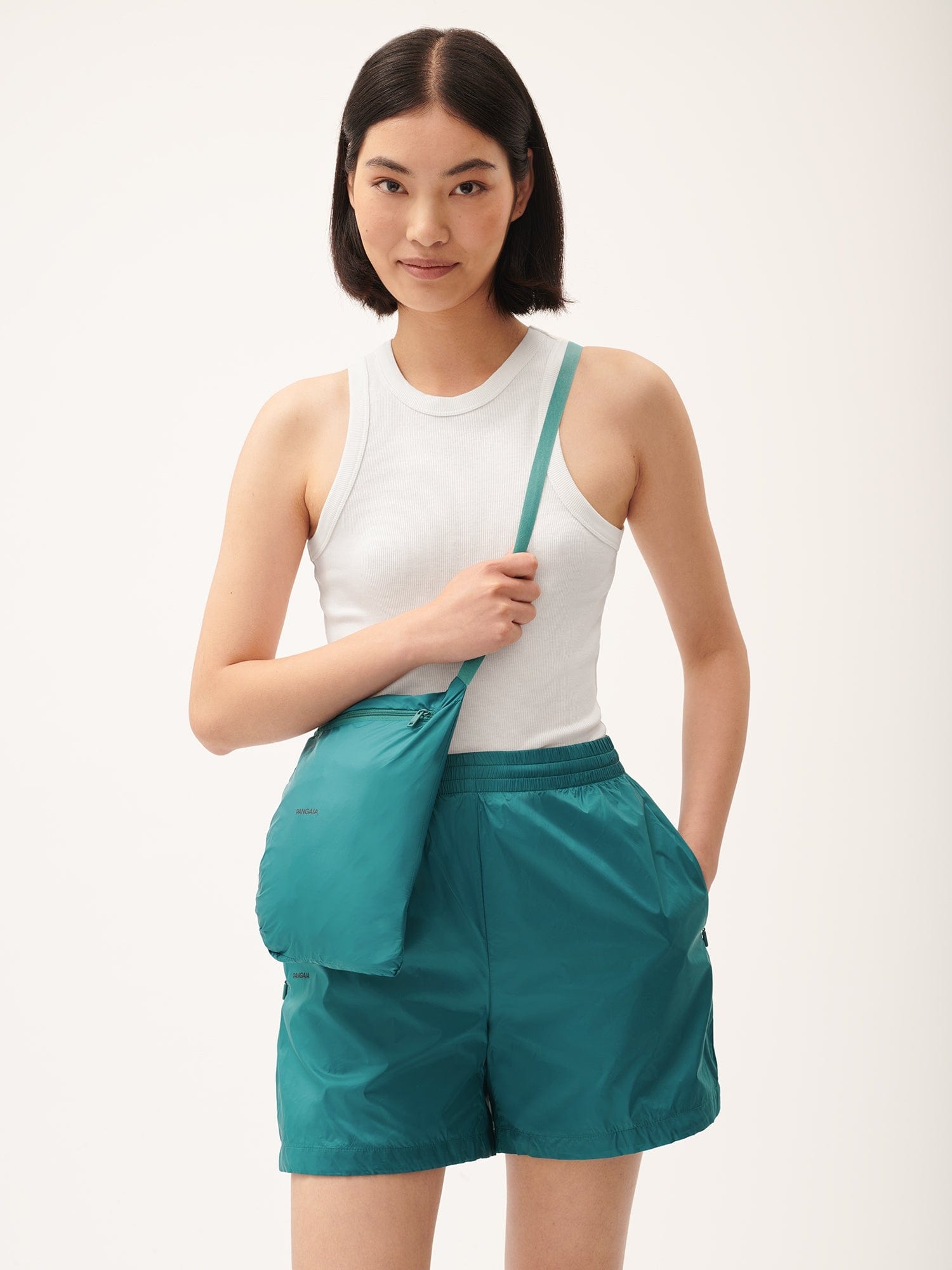 Women's DNA Recycled Nylon Packable Jacket - Scarab Teal - 6