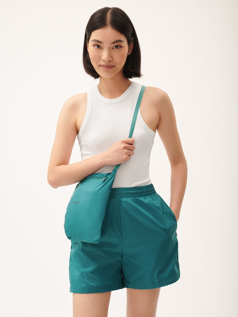 Women's DNA Recycled Nylon Packable Jacket - Scarab Teal 6