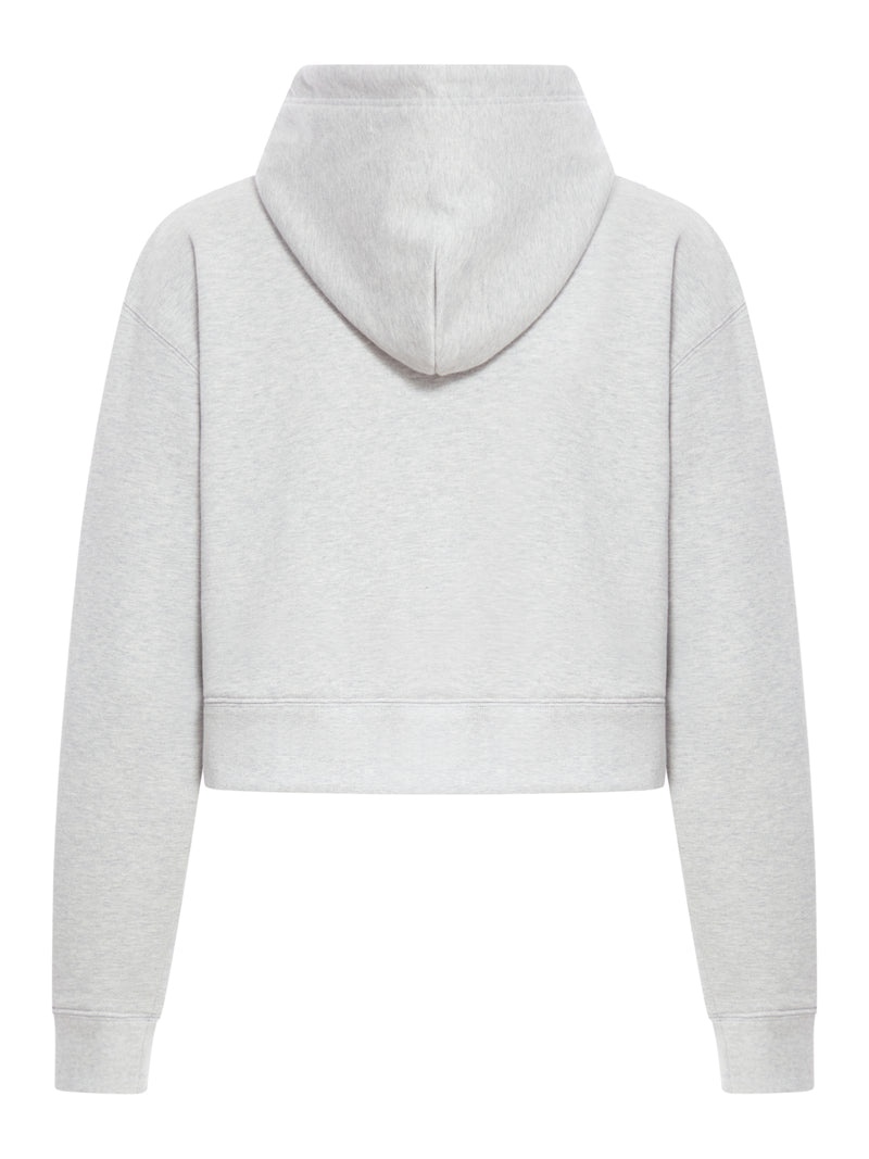 Miu Miu Women Cropped Sweatshirt - 2