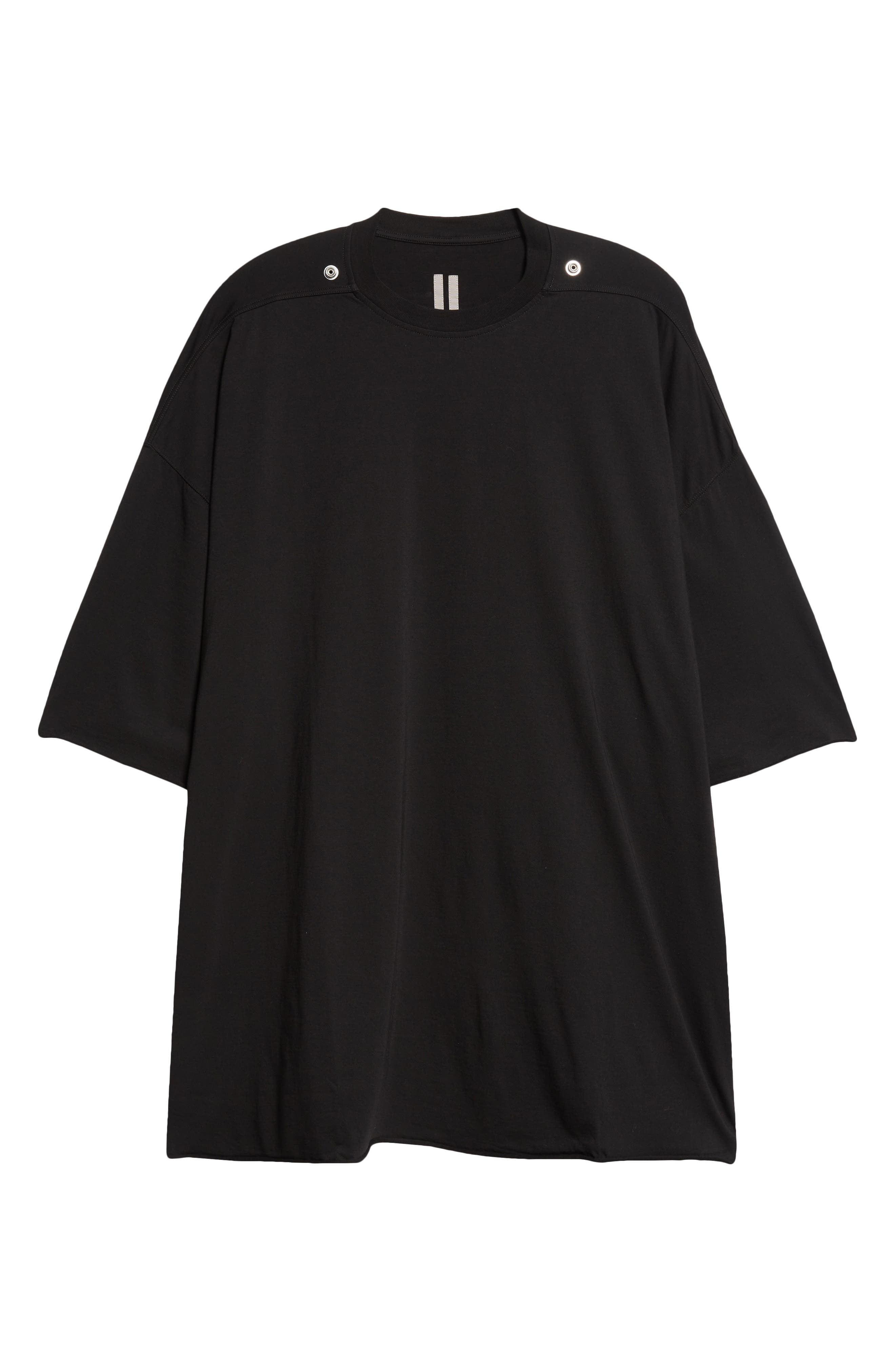 Rick Owens Tommy Oversize T-Shirt in Black at Nordstrom - 6