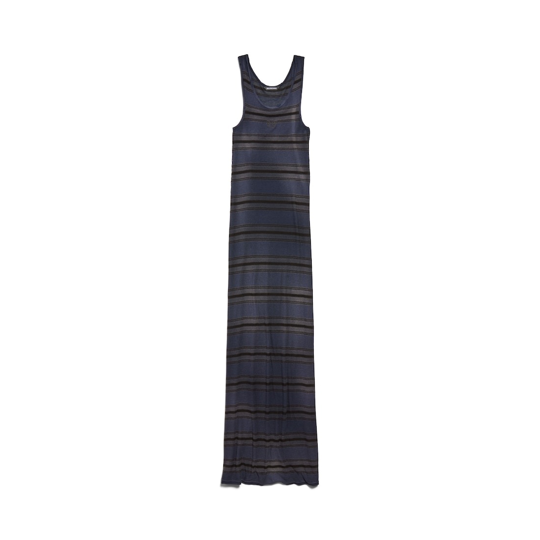 Women's Maxi Tank Top Dress in Black/multicolored - 1