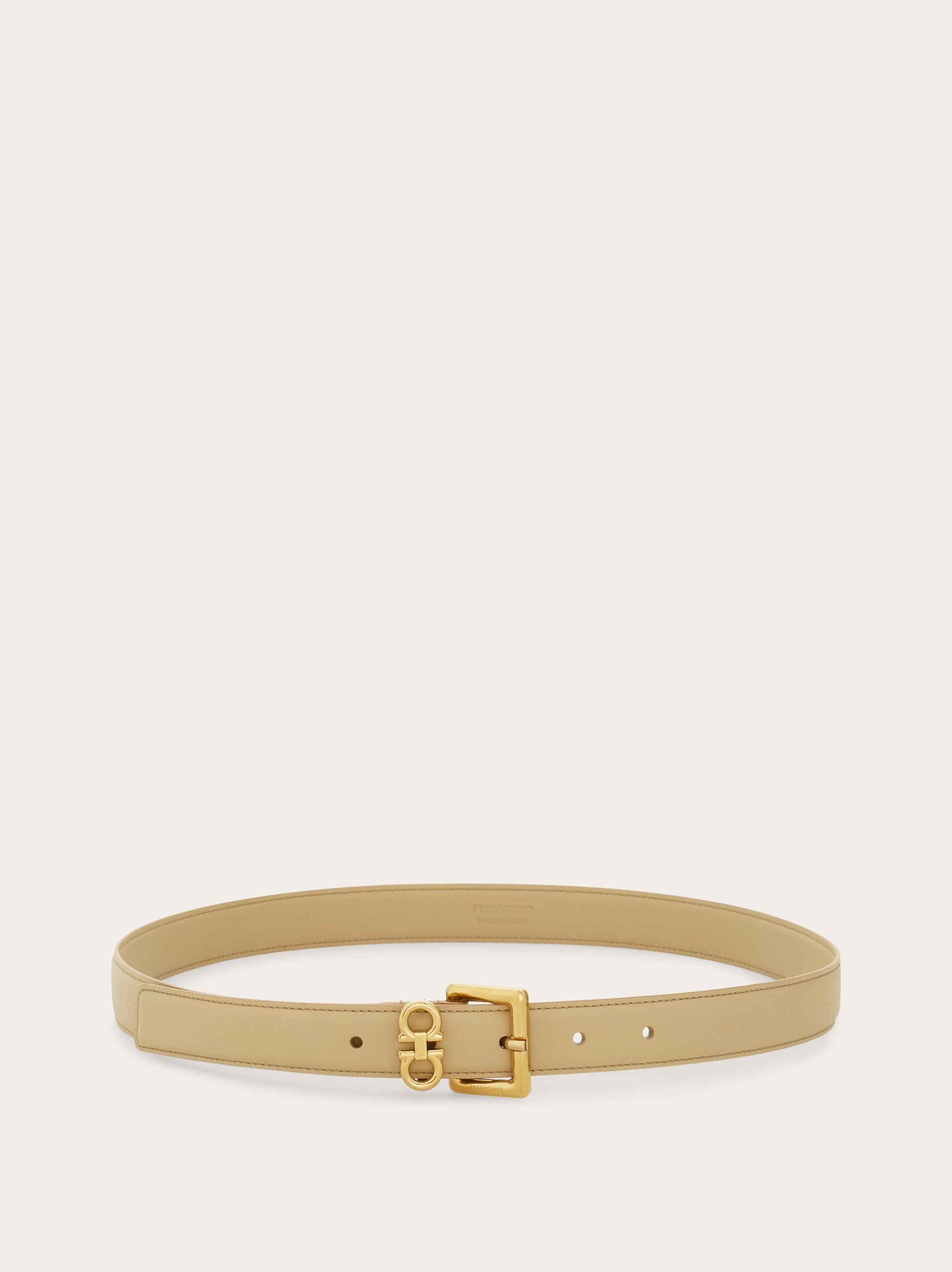 Double Gancini fixed belt - 3