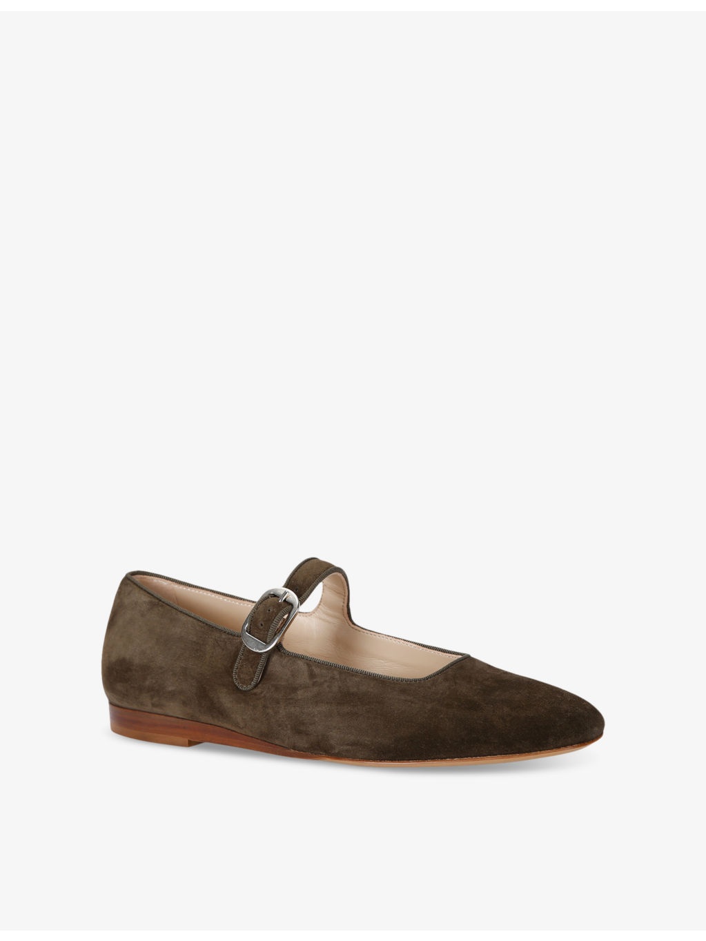 Mary Jane suede ballet flats - 3