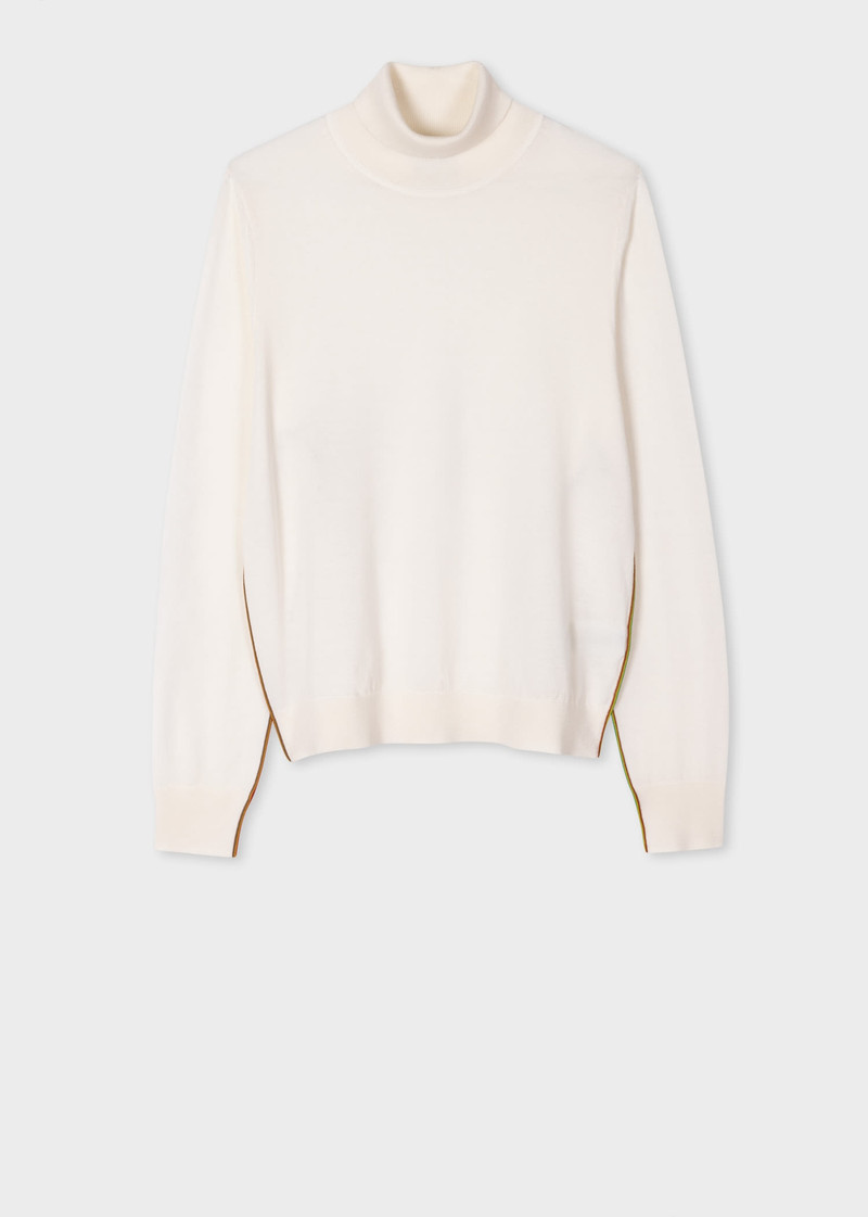 Wool-Silk 'Signature Stripe' Sweater 1