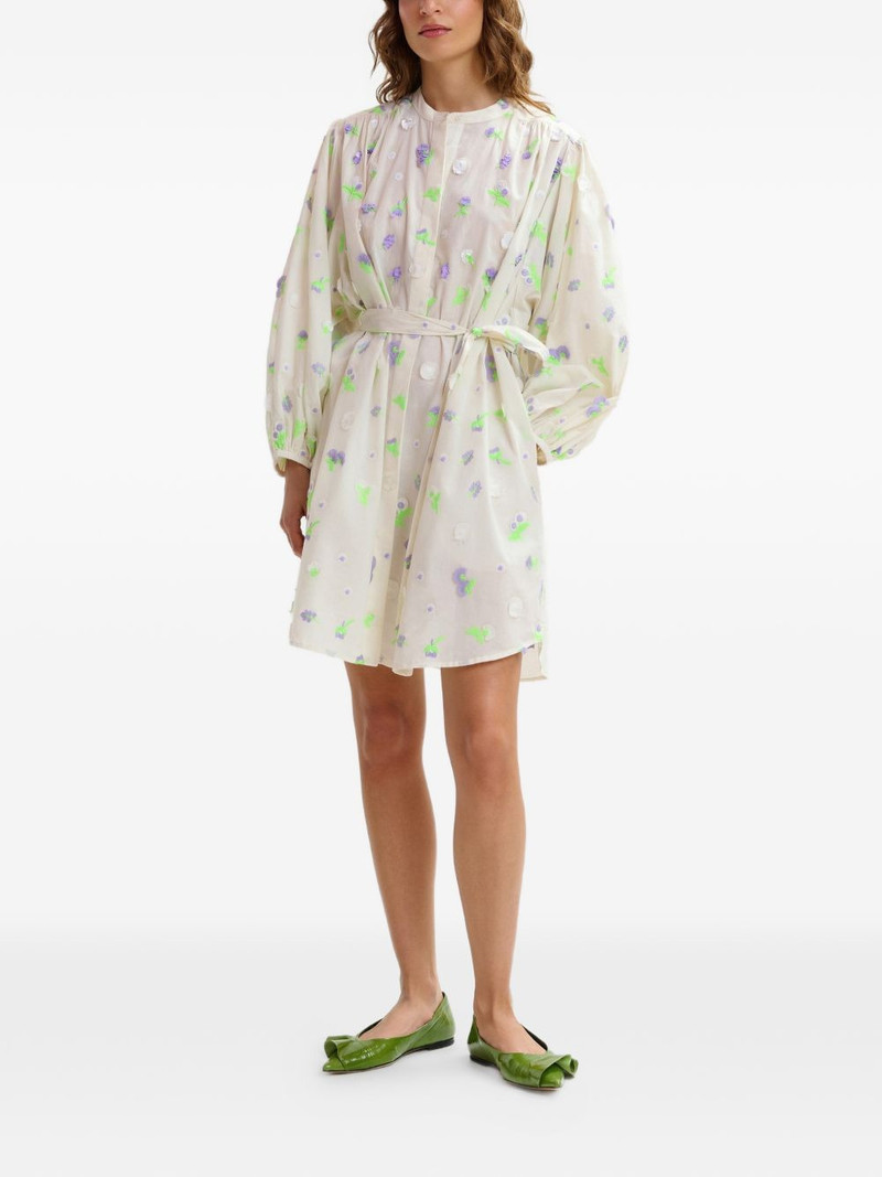 ESSENTIEL ANTWERP floral-pattern mini dress outlook