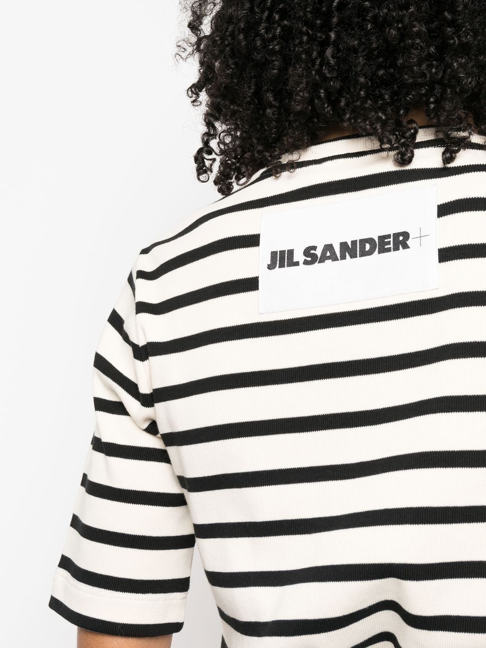 striped cotton T-shirt - 5