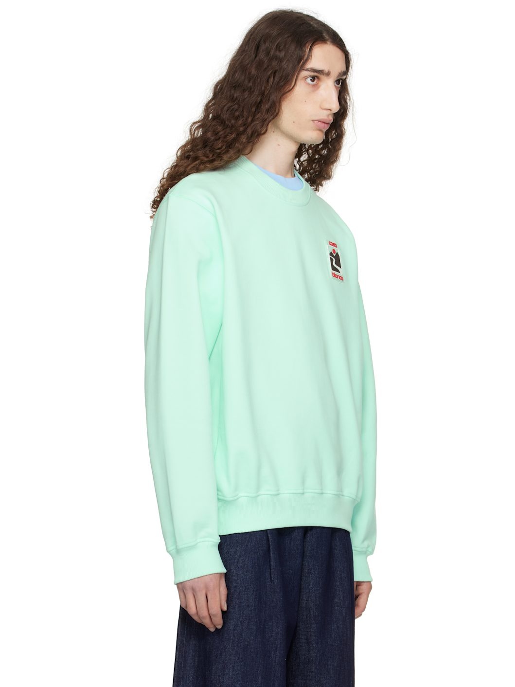 Green Sunset Valley Sweatshirt - 2