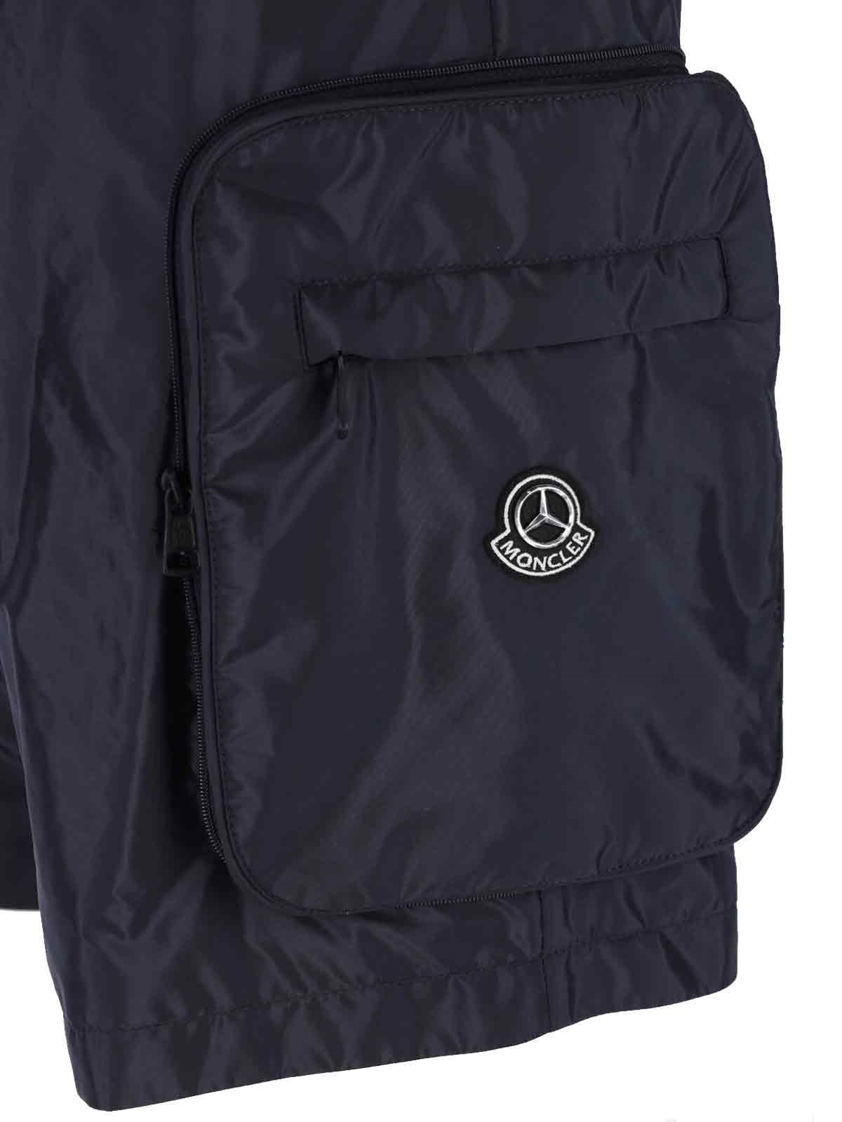 X MERCEDES-BENZ BY NIGO LOGO CARGO SHORTS - 4