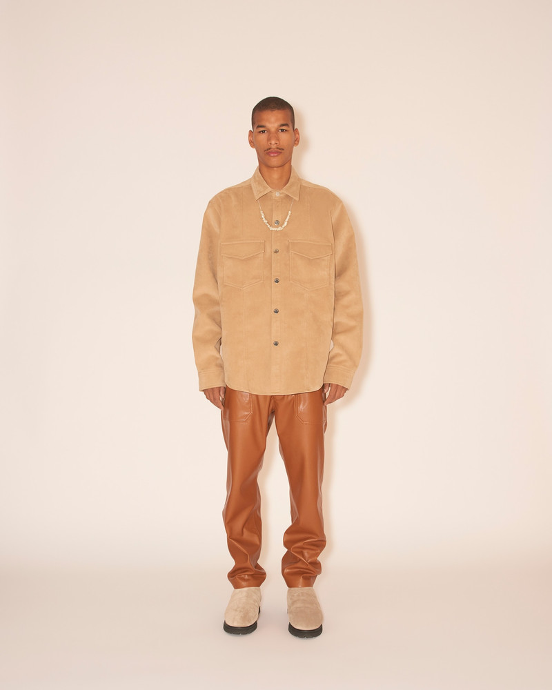 TRISTO - Patch pocket overshirt - Sand/beige 3