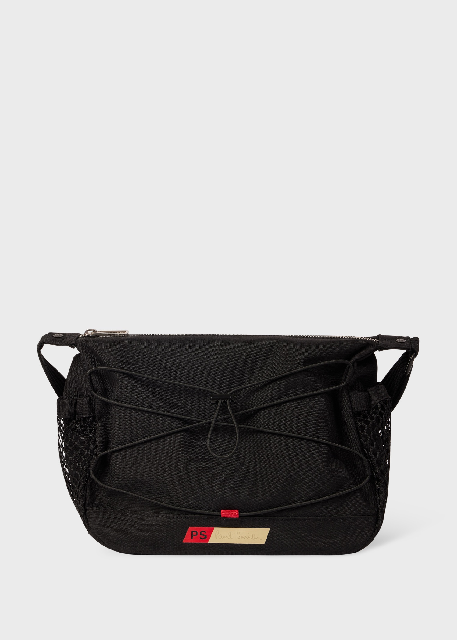 Black Nylon Utilitarian Crossbody Bag - 2