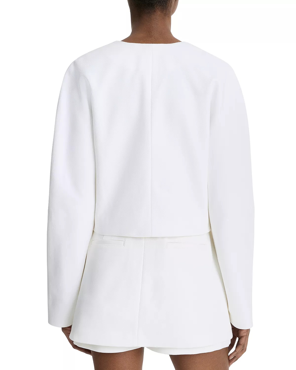 Collarless Jacket - 2
