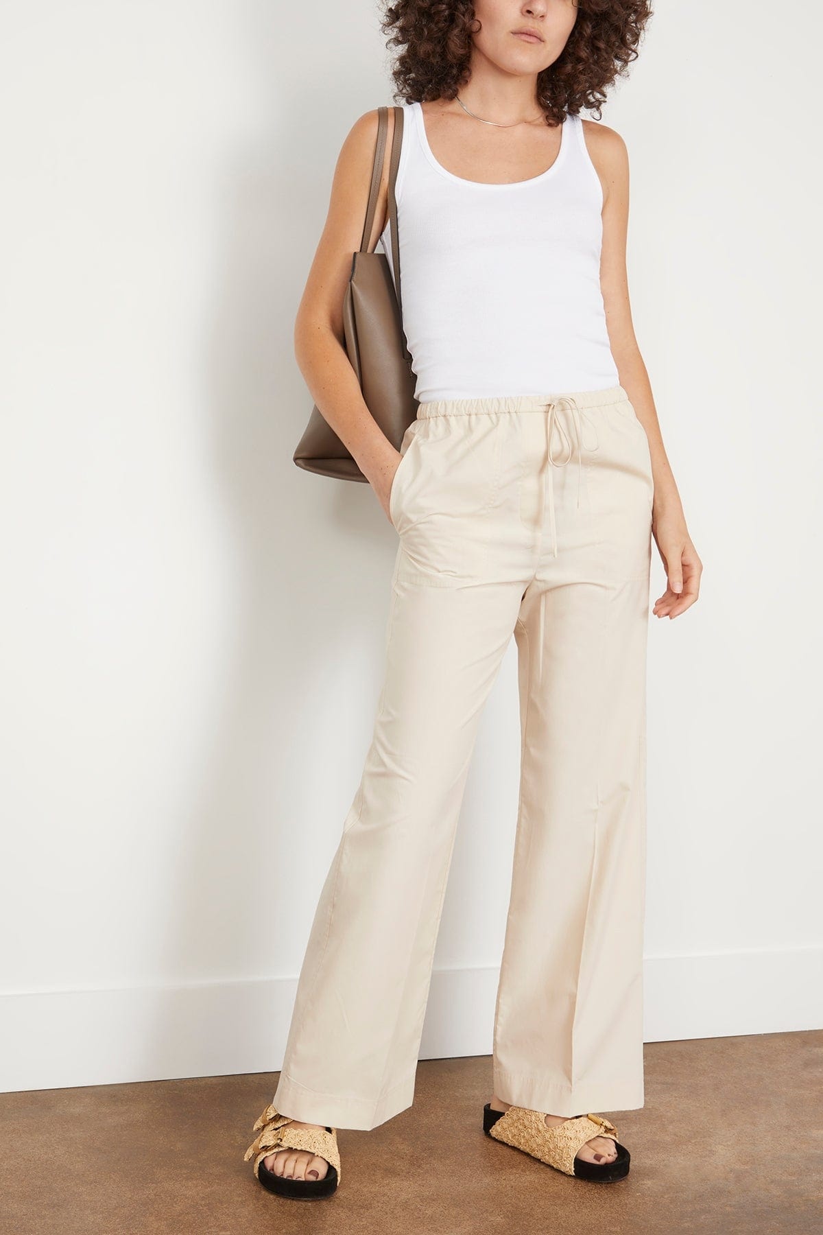 Classic Rib Tank in White - 2