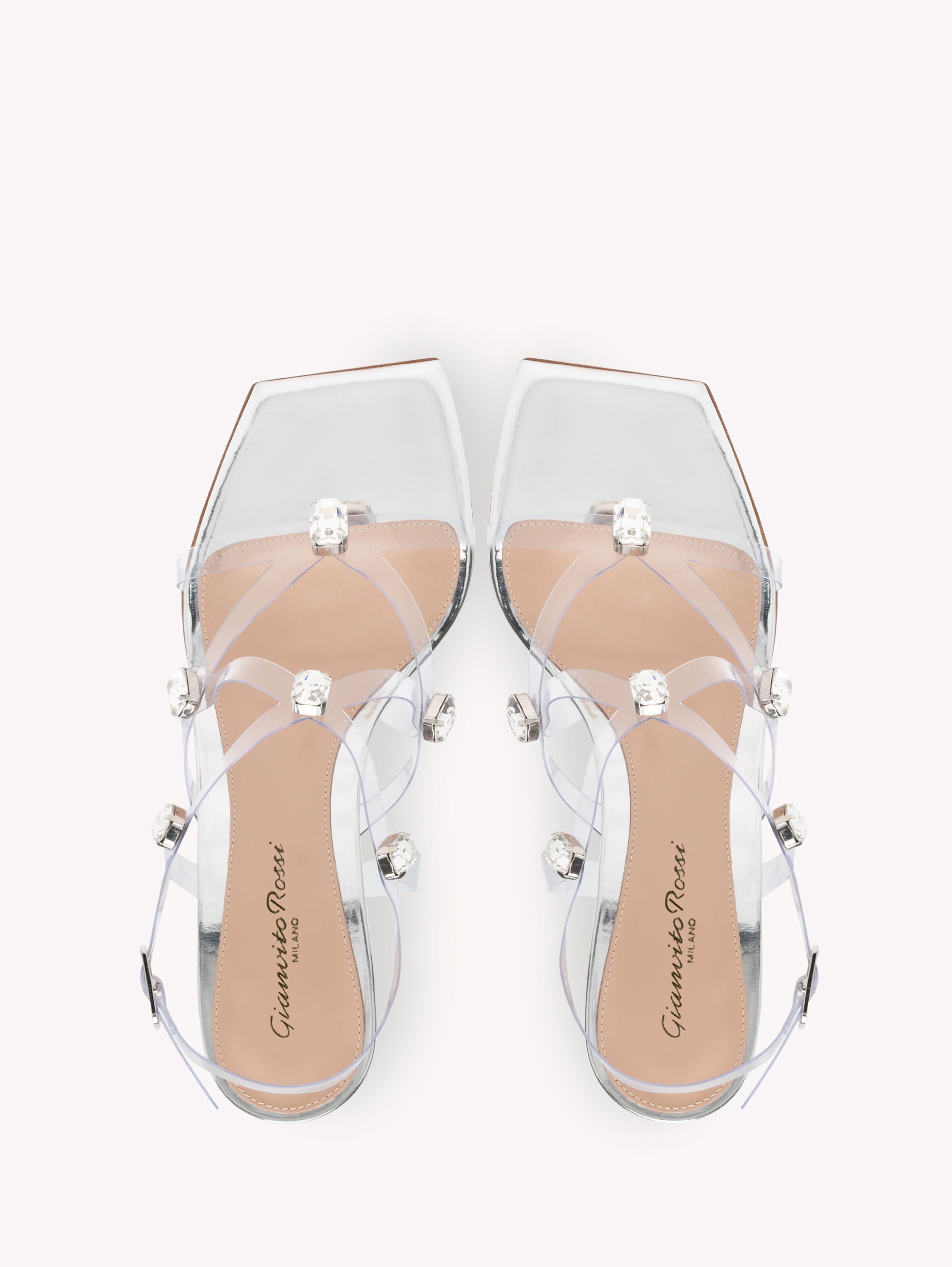 【送料&関税込】Gianvito Rossi Crystal Fever Sandals Gianvito Rossi CRYSTAL FEVER | REVERSIBLE