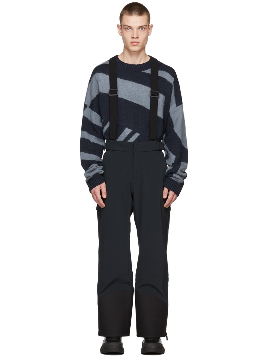 Black Ski Trousers - 1