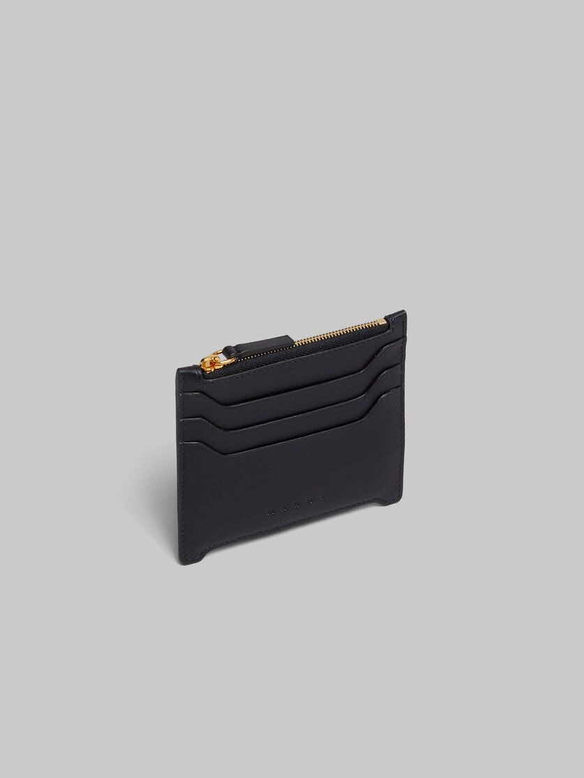 BLACK LEATHER TRUNKAROO CARD CASE - 2
