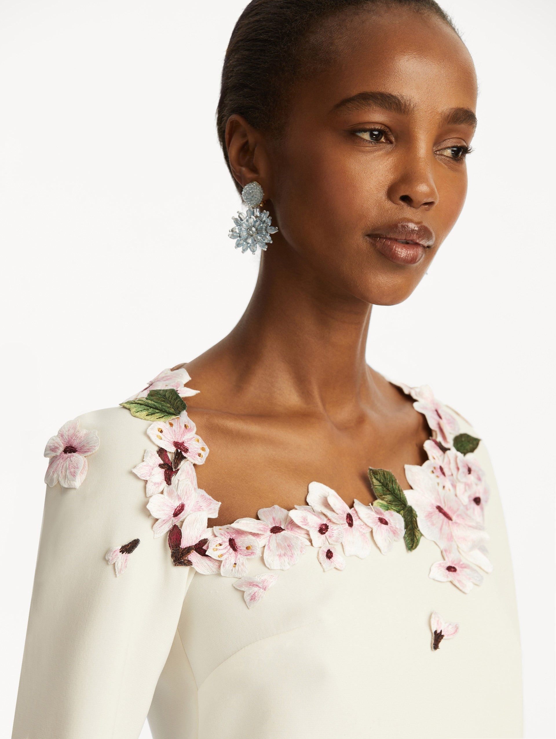 CHERRY BLOSSOM EMBROIDERED BLOUSE - 6