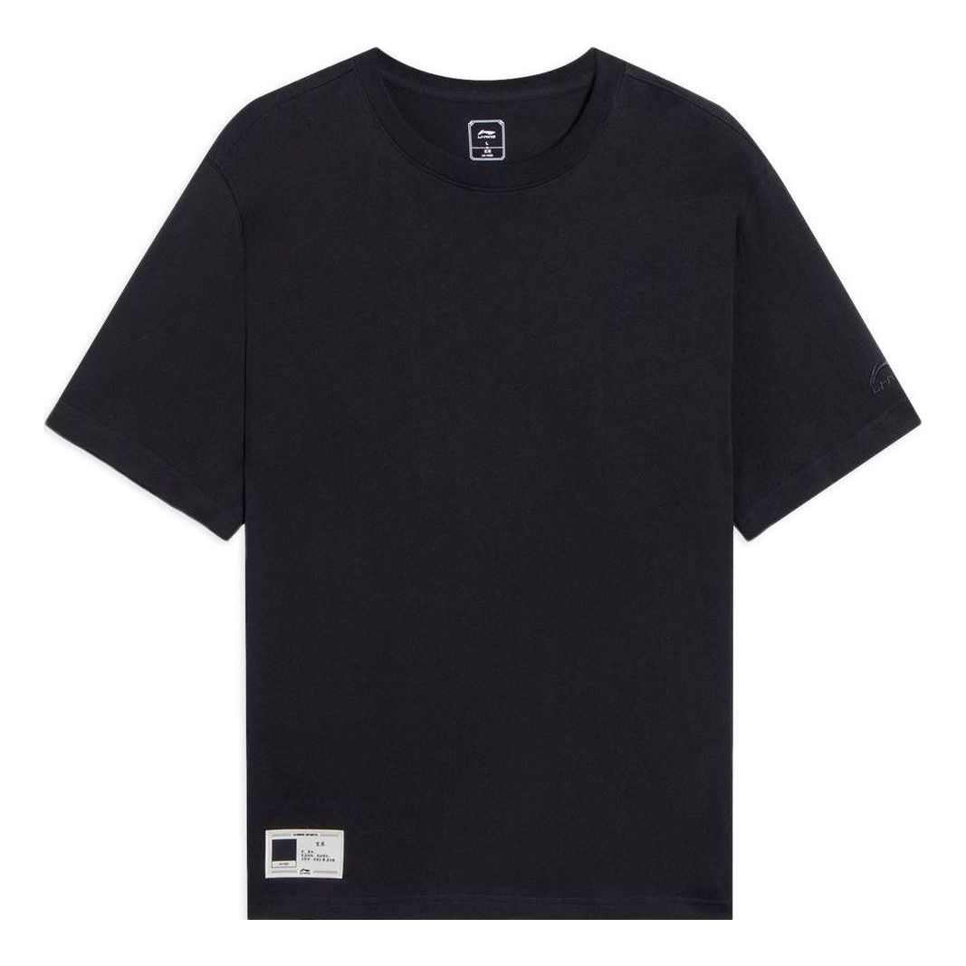 Li-Ning Lifestyle T-shirt 'Black' AHSS339-2 - 1