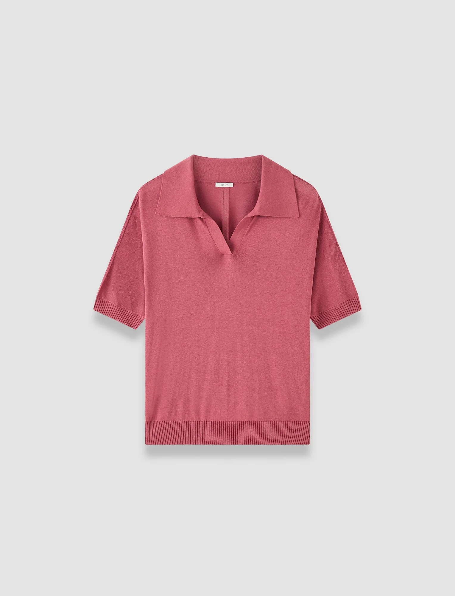 Niata Superfine Silk Polo Top - 1