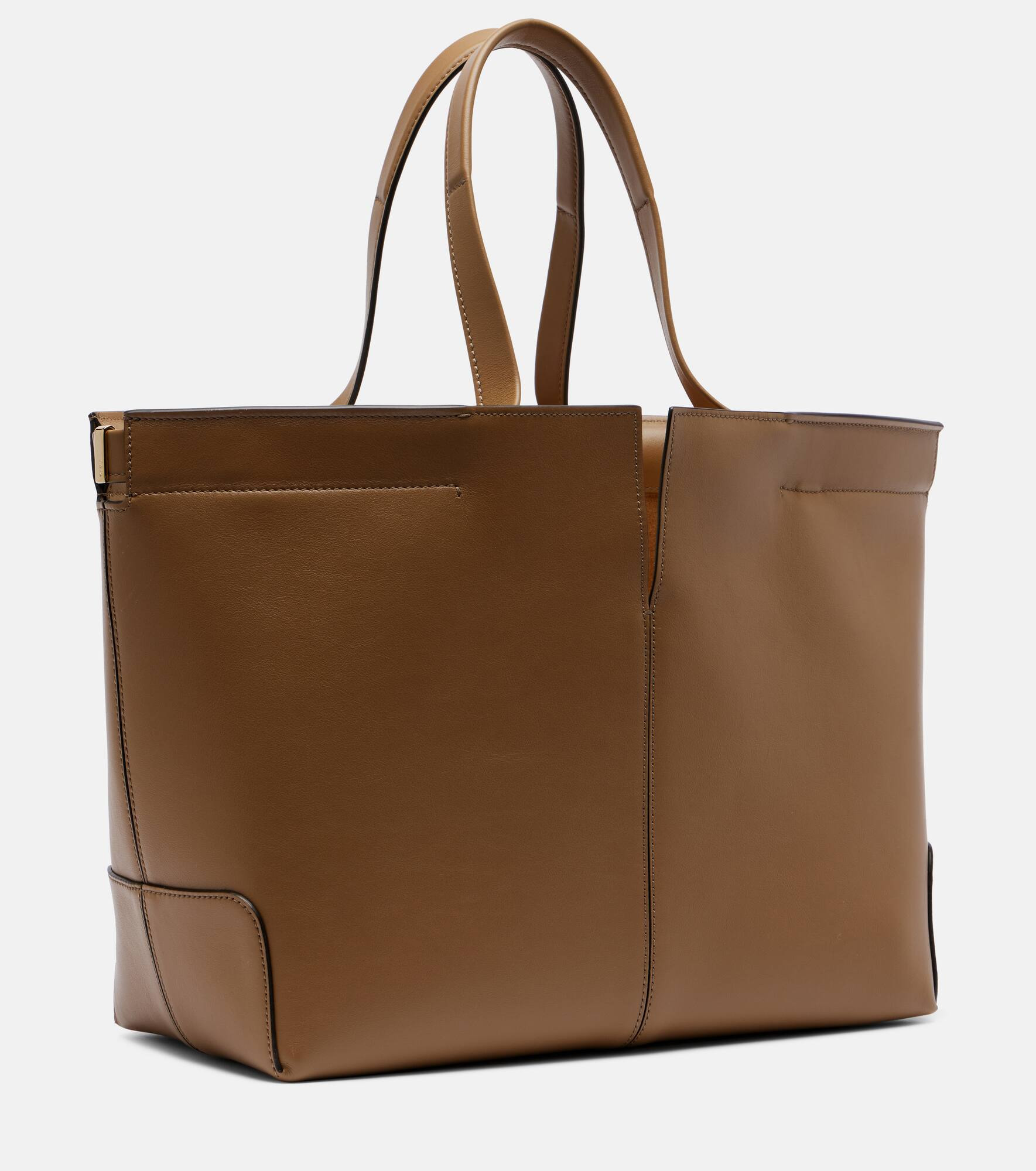 Dbm Large leather tote bag - 4
