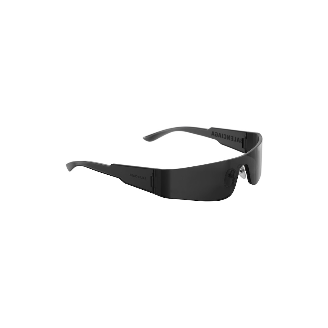Mono Rectangle Sunglasses in Black - 3