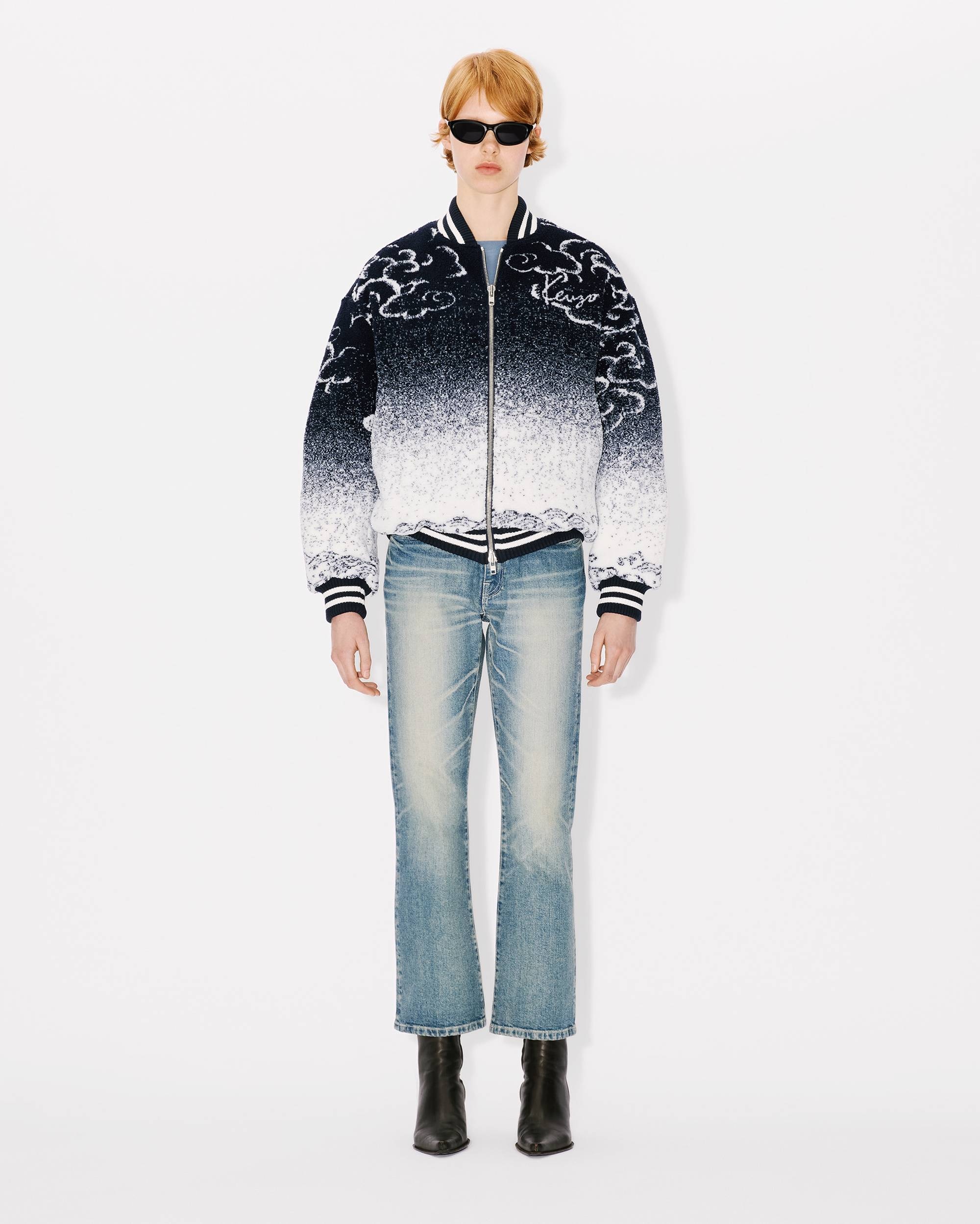 KENZO 'KENZO Cloud Tiger' genderless bomber jacket | REVERSIBLE