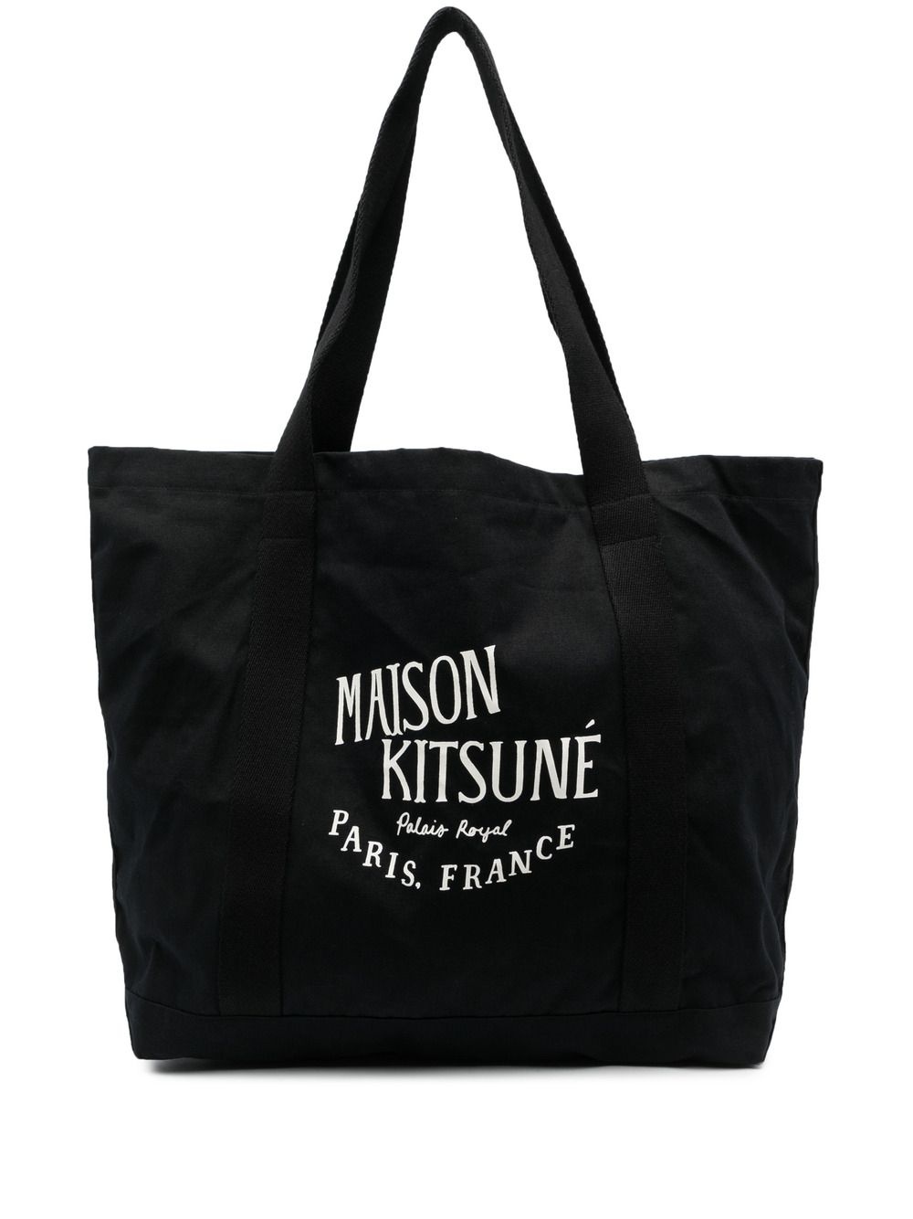 logo-print shopper bag - 1