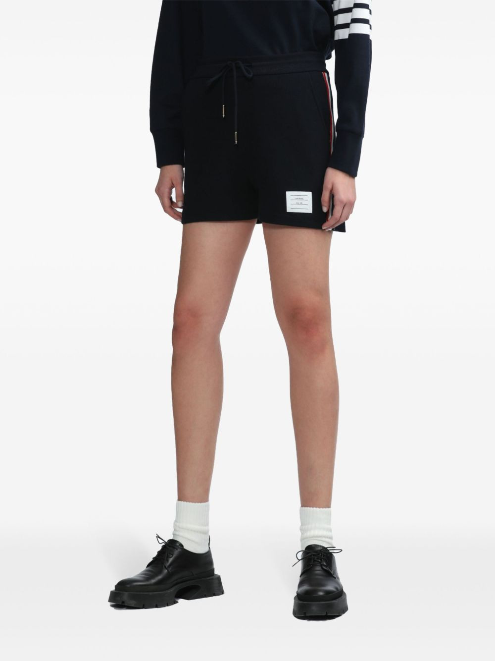 Rwb Stripe Piqué Shorts - 3
