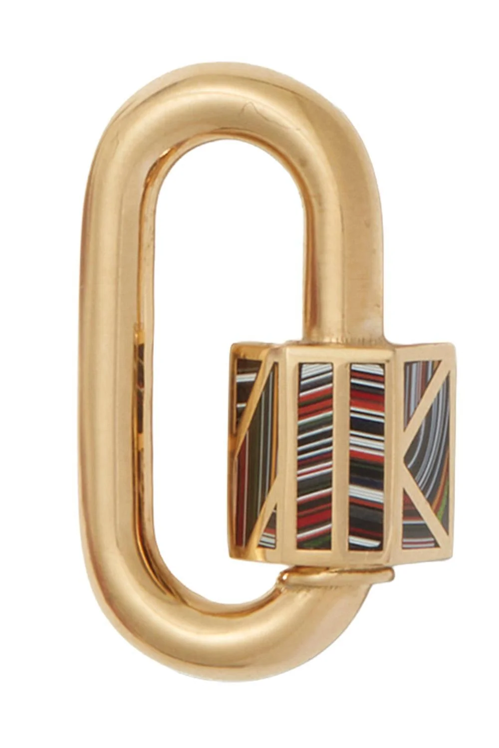 Fordite Medium Chubby Lock - 1