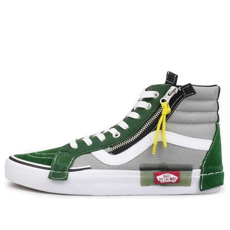 Vans FLORALS SK8-HI REISSUE CAP SHOES Green VN0A3WM1XHS - 1