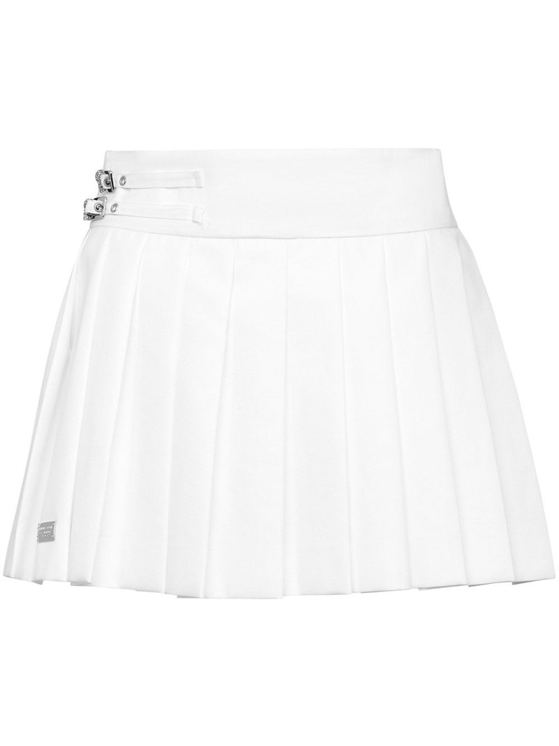 Skull pleated mini skirt 1