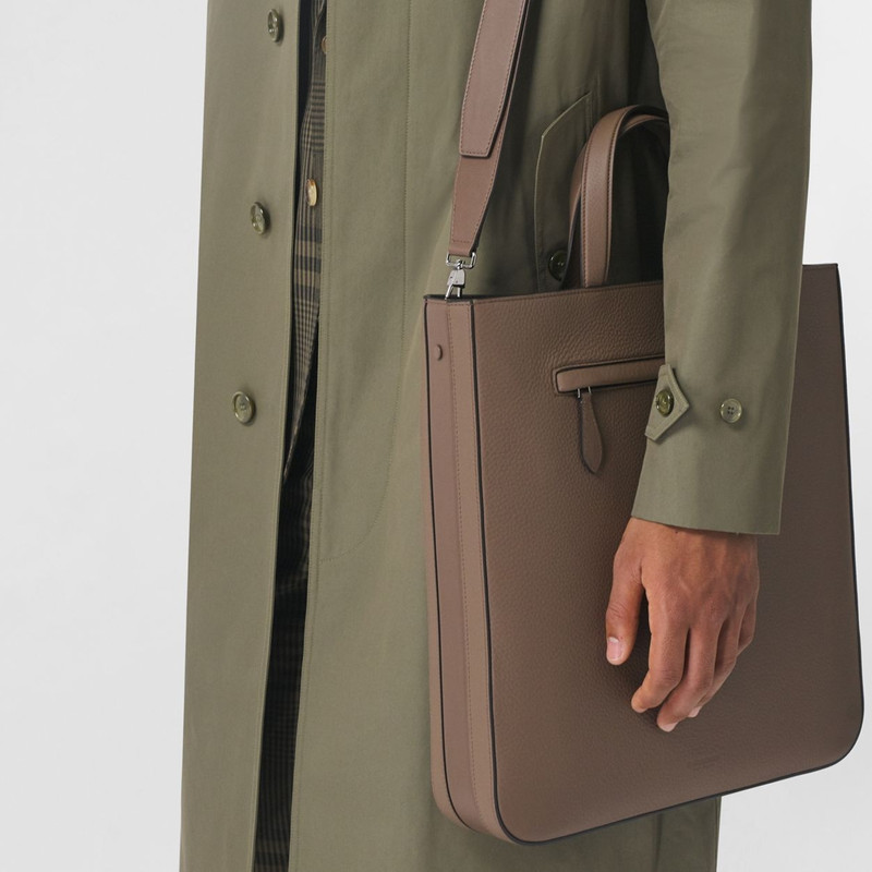 Grainy Leather Tote 13