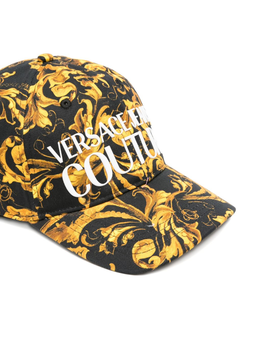 baroque-print baseball cap - 3