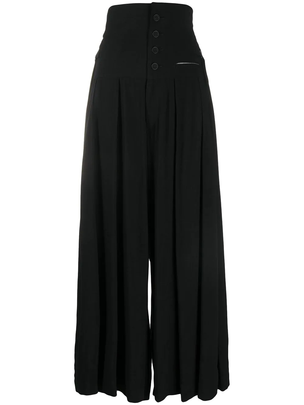 wide leg trousers - 1