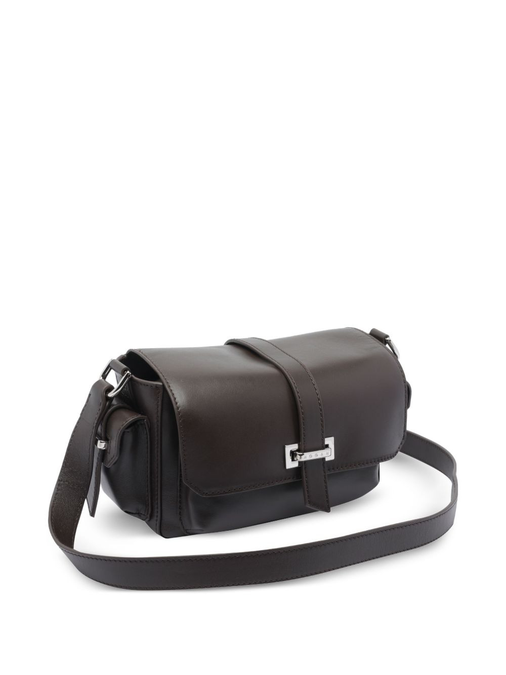flap pocket shoulder bag - 3